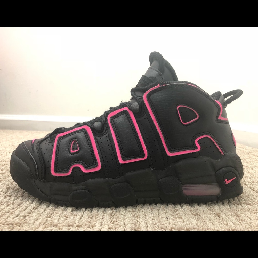 Nike air more Uptempo GS pink blast sz 6.5y